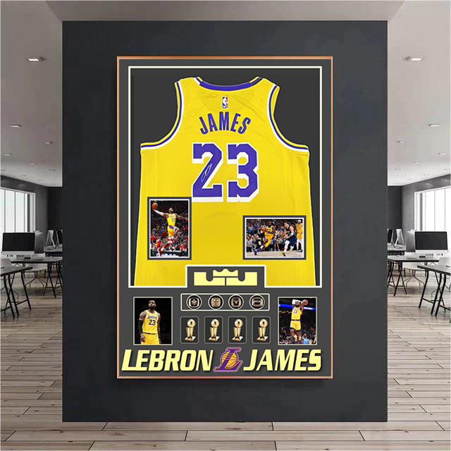 LeBron James's Jersey WallArt (Graphic Jersey)