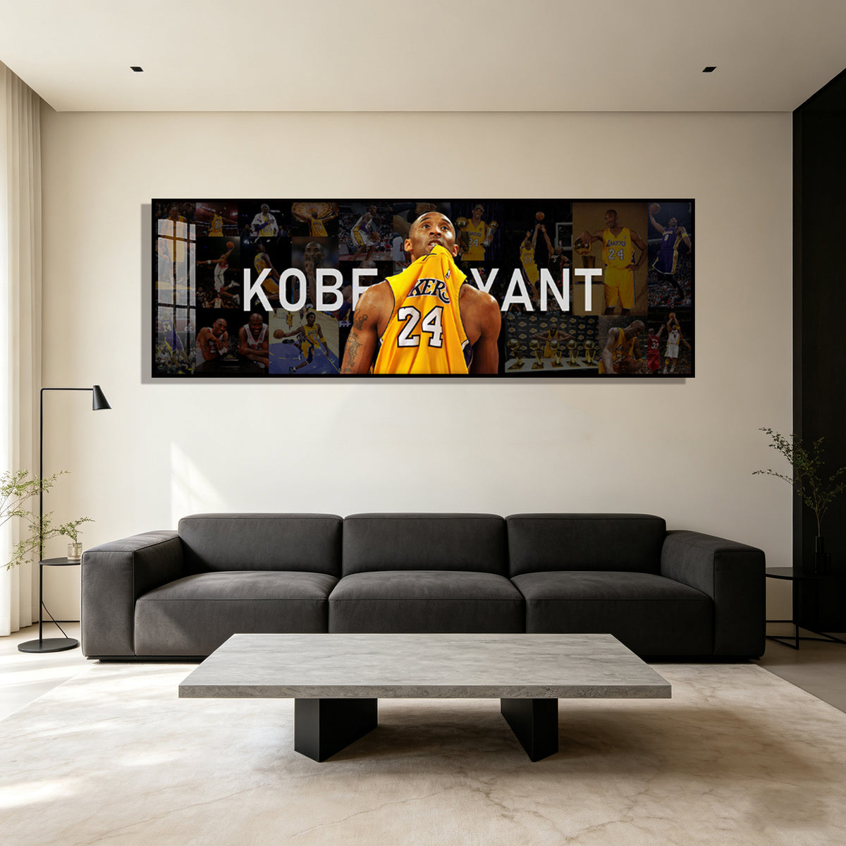 NBA Bryant Kobe Poster Wall Decor Basketball Hanging Art