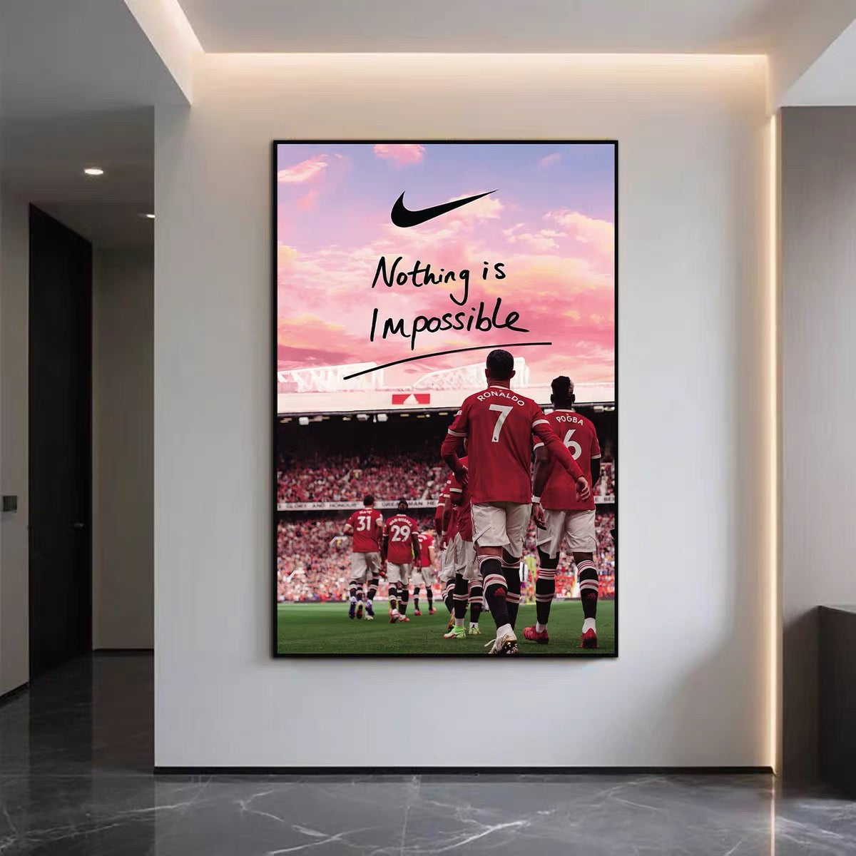 Cristiano Ronaldo Portugal Real Madrid - Vertical 2:3 WallArt