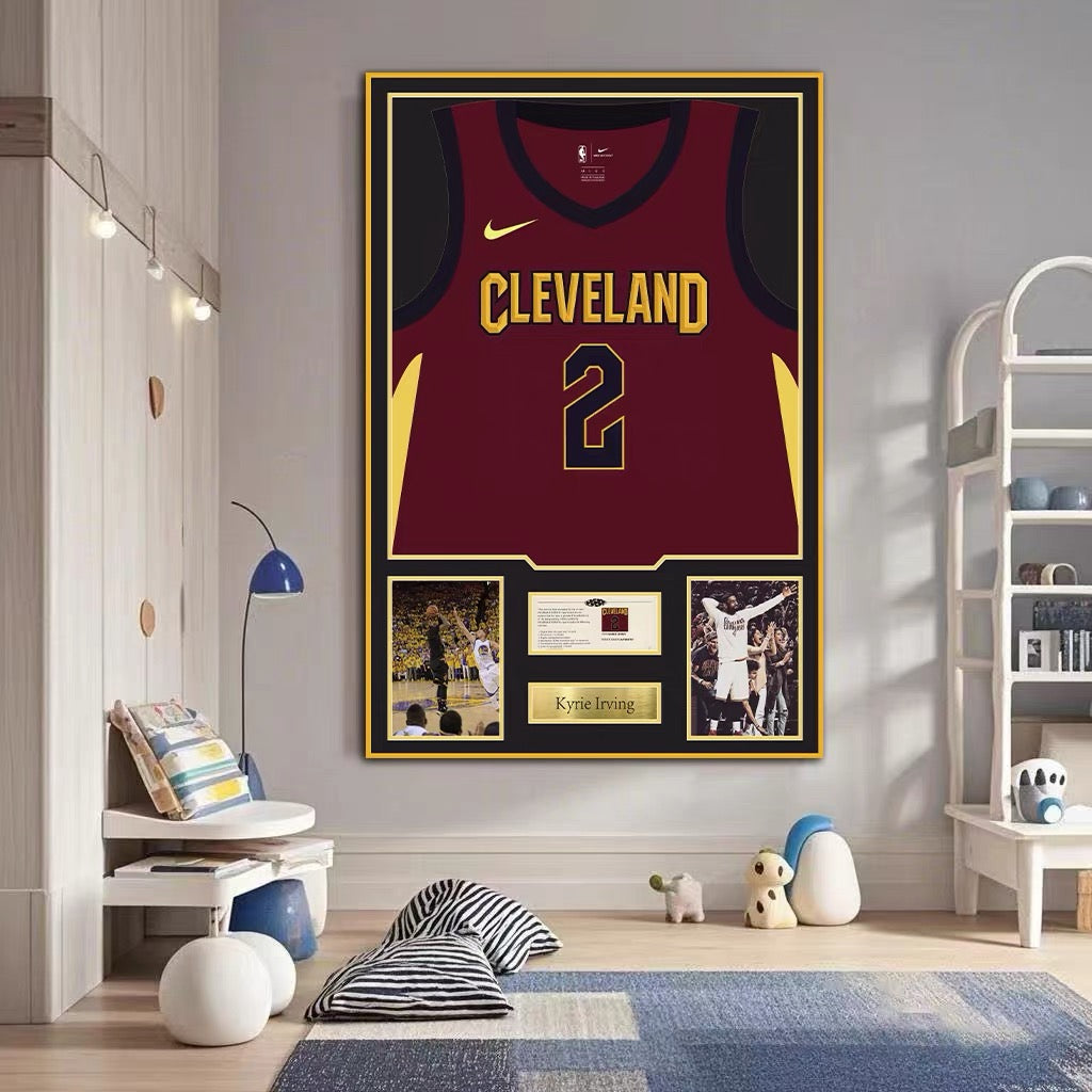 Kyrie Irving's Jersey WallArt (Graphic Jersey)