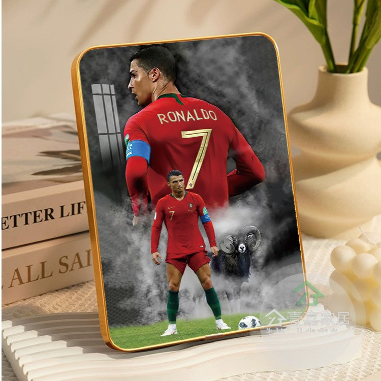 Ronaldo Messi Football Desktop Display Wall Art Decoration
