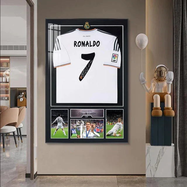 CRISTIANO RONALD'S JERSEY WallArt (GRAPHIC JERSEY)