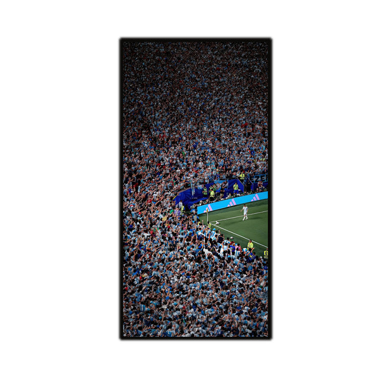 Messi Star Argentina World Cup Football Decorative Wall Art Poster
