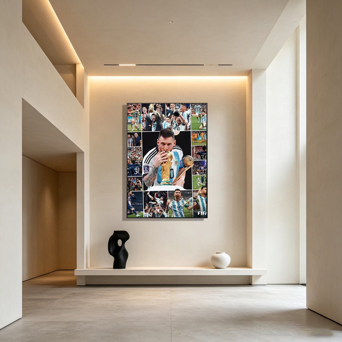 Messi Star Football Poster Wall Decoration Art Decoration Argentina