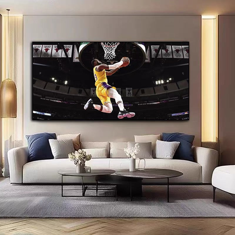 LeBron James Lakers - Horizontal 2:1 WallArt