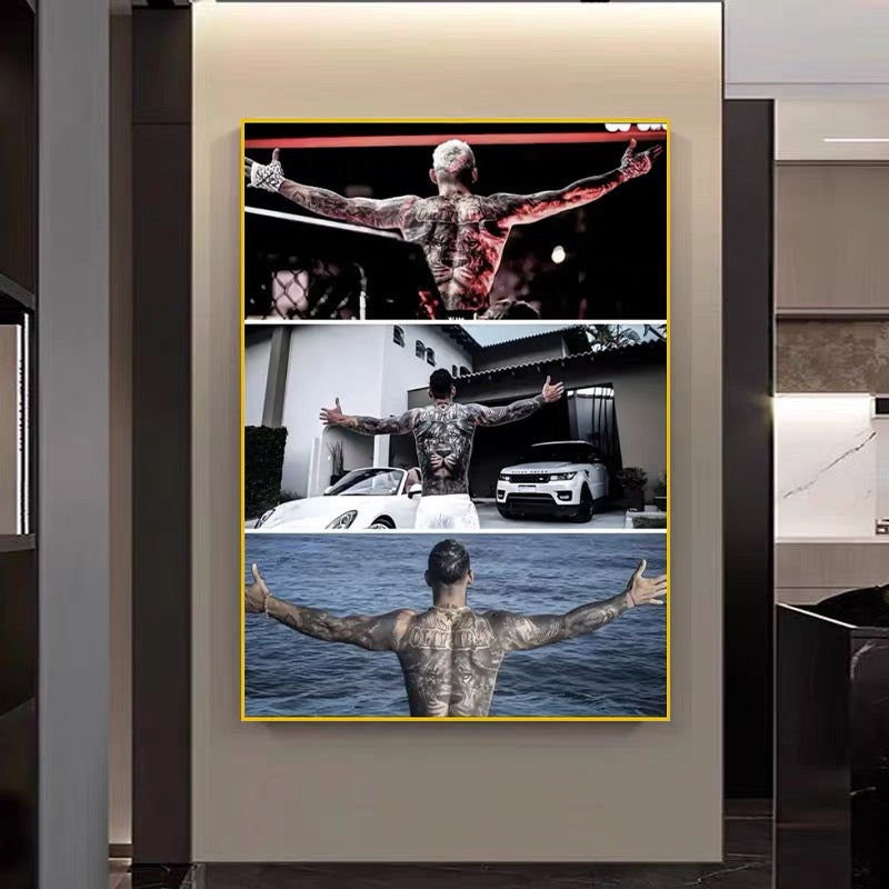 Charles Oliveira Vertical 2:3 WallArt