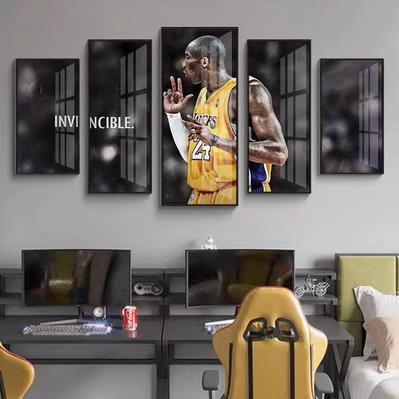 NBA Five-Panel Large Wall Art