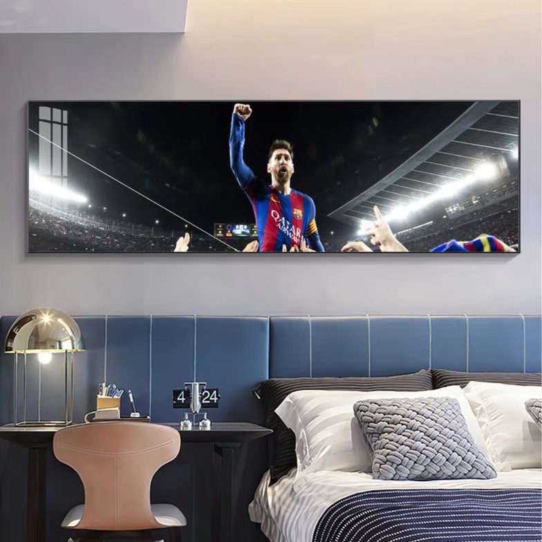 Lionel Messi Growth Story - Horizontal 3:1 Bedside WallArt
