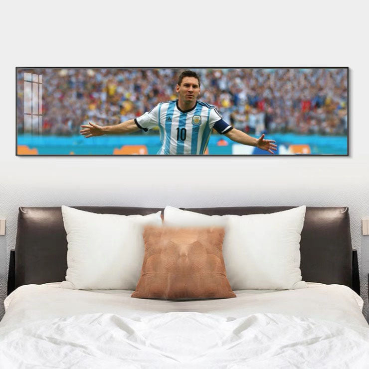 Lionel Messi Growth Story - Horizontal 3:1 Bedside WallArt