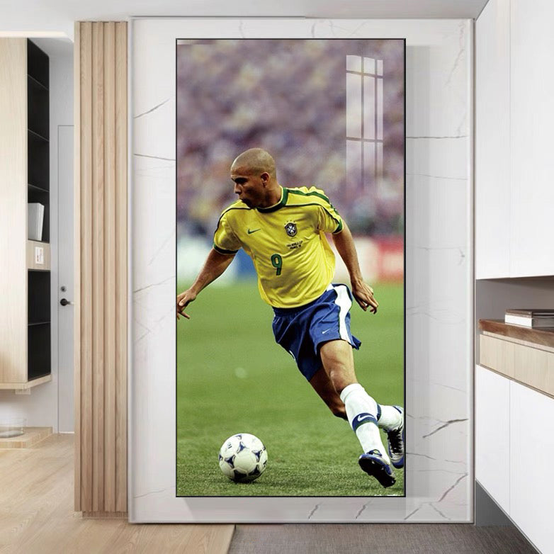 R9 Ronaldo Nazário - Vertical 1:2 WallArt