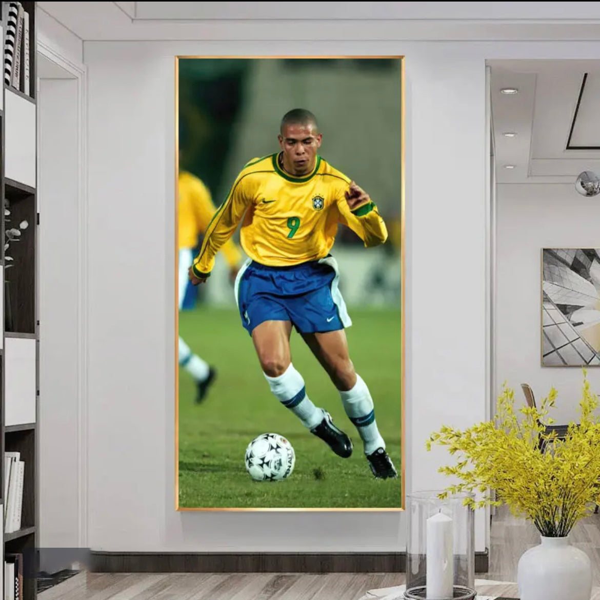 R9 Ronaldo Nazário - Vertical 1:2 WallArt