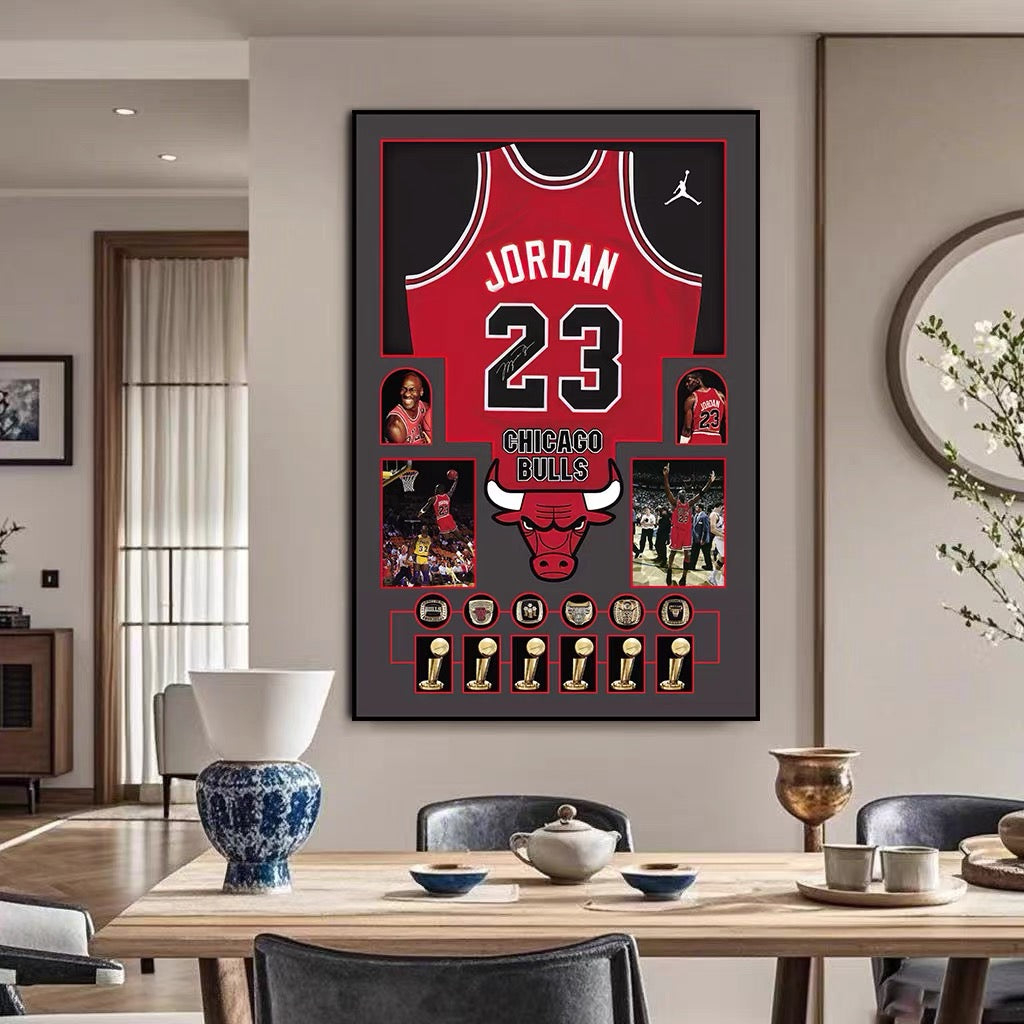 Michael Jordan's Jersey WallArt (Graphic Jersey)