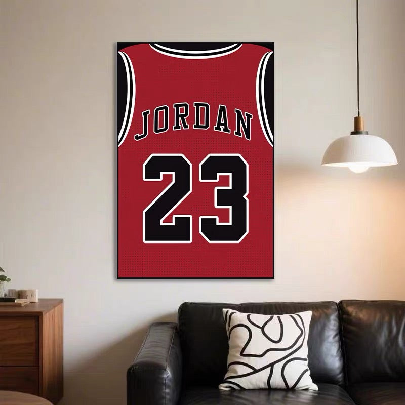 Michael Jordan's Jersey WallArt (Graphic Jersey)