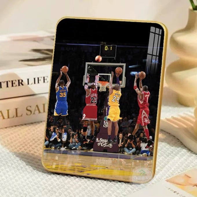Kobe James Jordan Basketball Table Display Wall Art