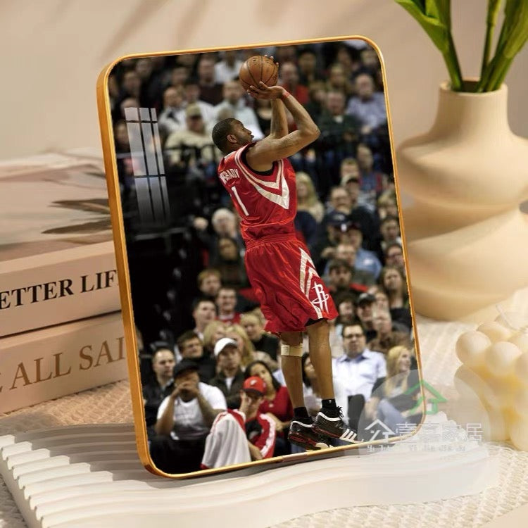 Kobe James Jordan Basketball Table Display Wall Art