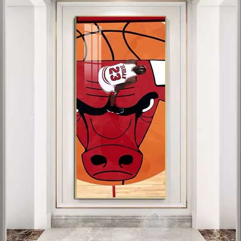 Michael Jordan Vertical 1:2 WallArt