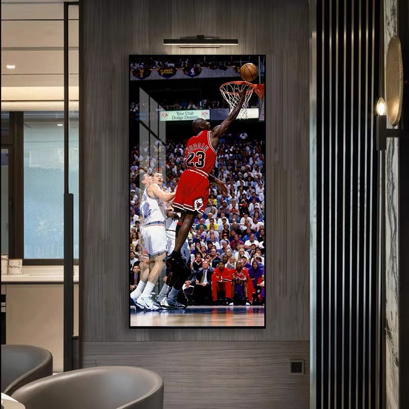 Michael Jordan Vertical 1:2 WallArt