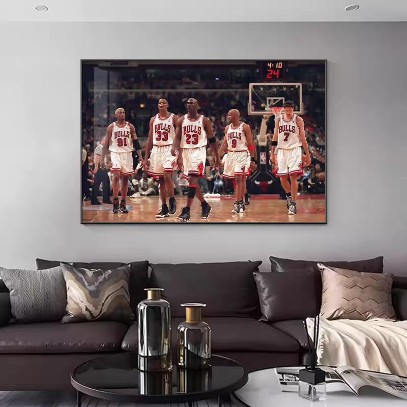 Jordan 🏀 & Kobe 🐍 | Free-Throw Line Dunk Wall Art