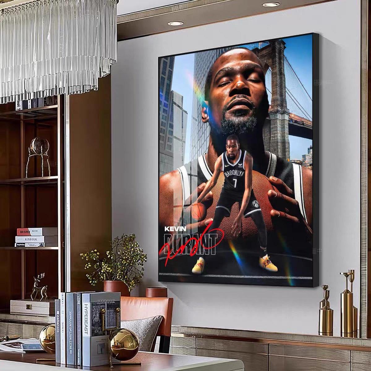 Kevin Durant - Vertical 2:3 WallArt