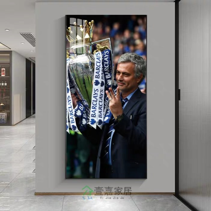 José Mourinho · Pep Guardiola · Diego Simeone Football Coach Poster – Iconic Club Wall Art