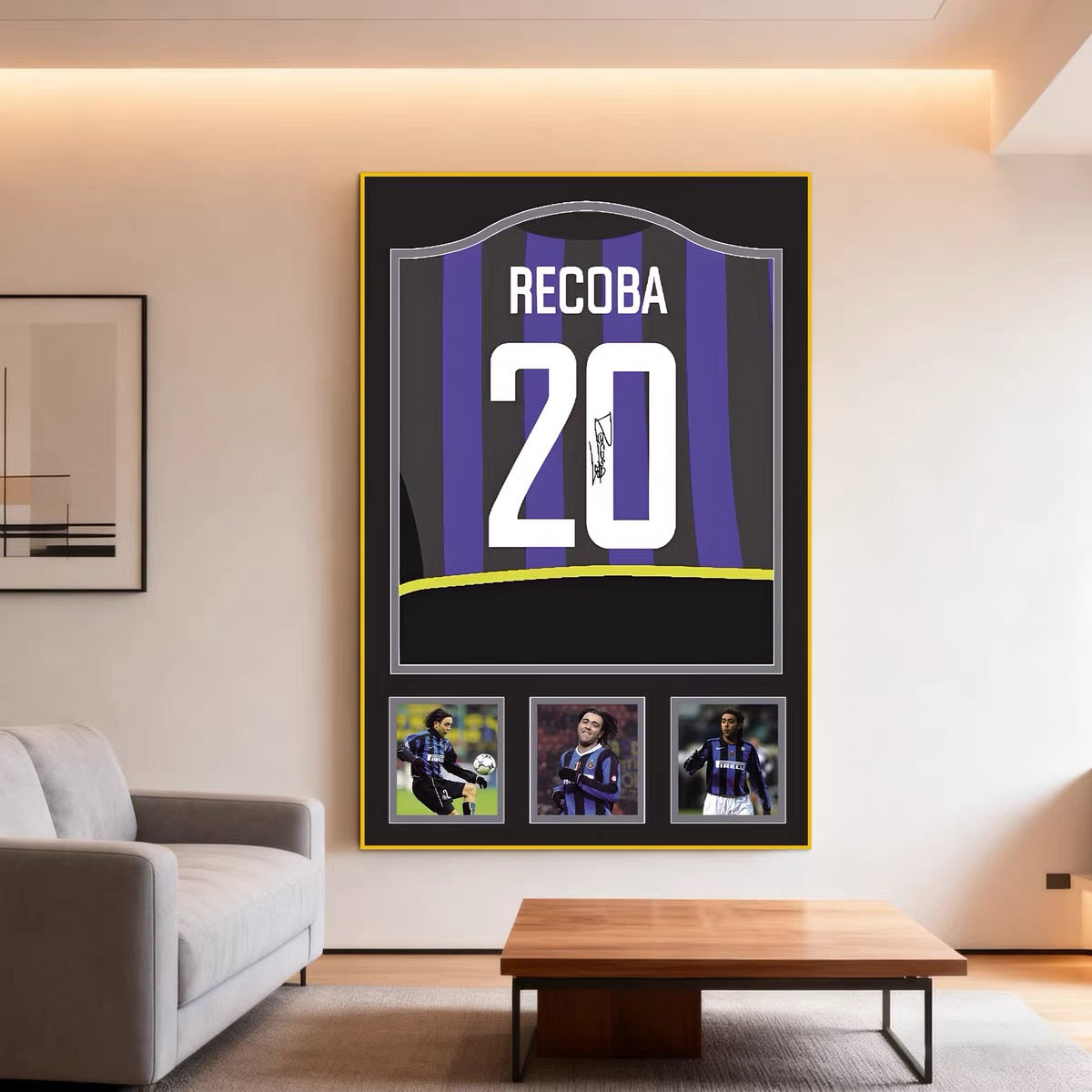 Inter Milan Football Club Poster – Championship Award Wall Art