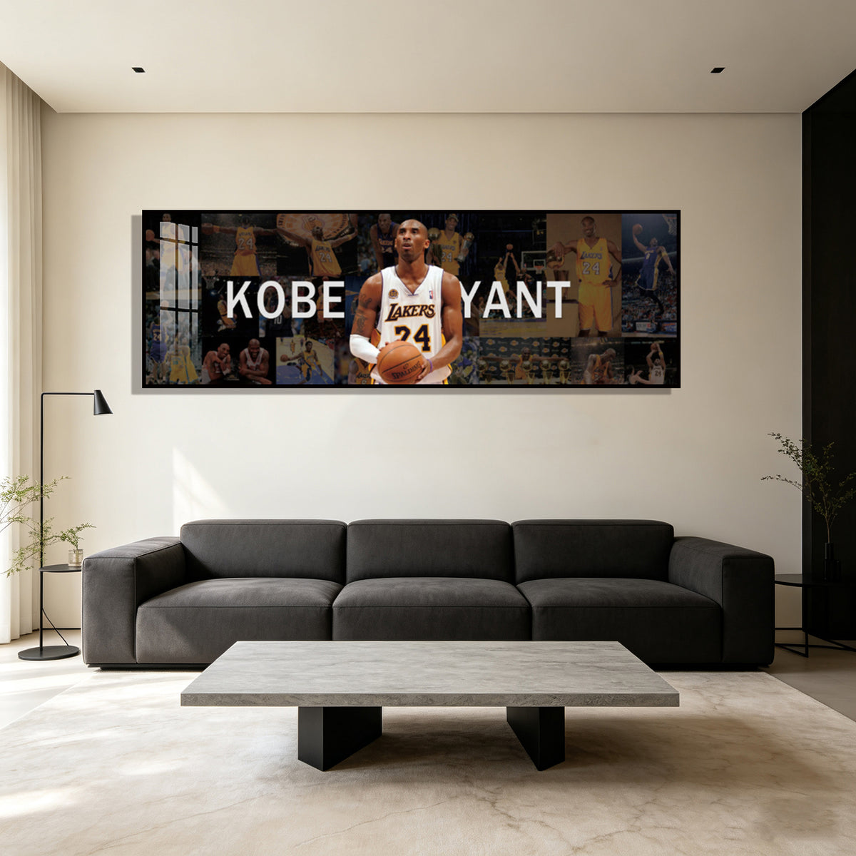 NBA Bryant Kobe Poster Wall Decor Basketball Hanging Art