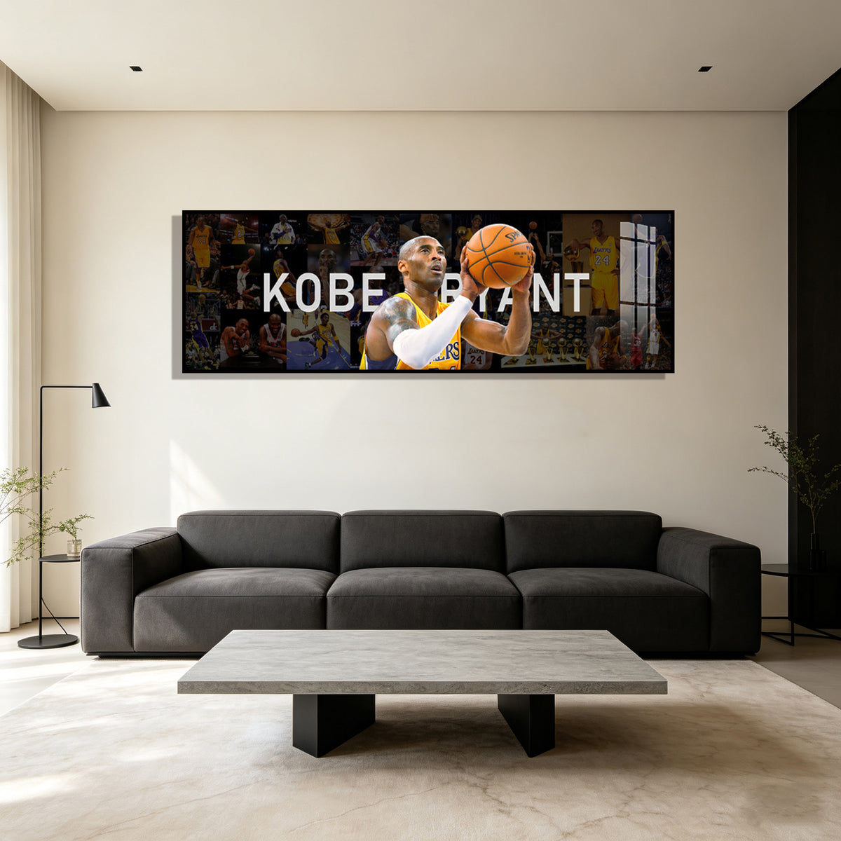 NBA Bryant Kobe Poster Wall Decor Basketball Hanging Art