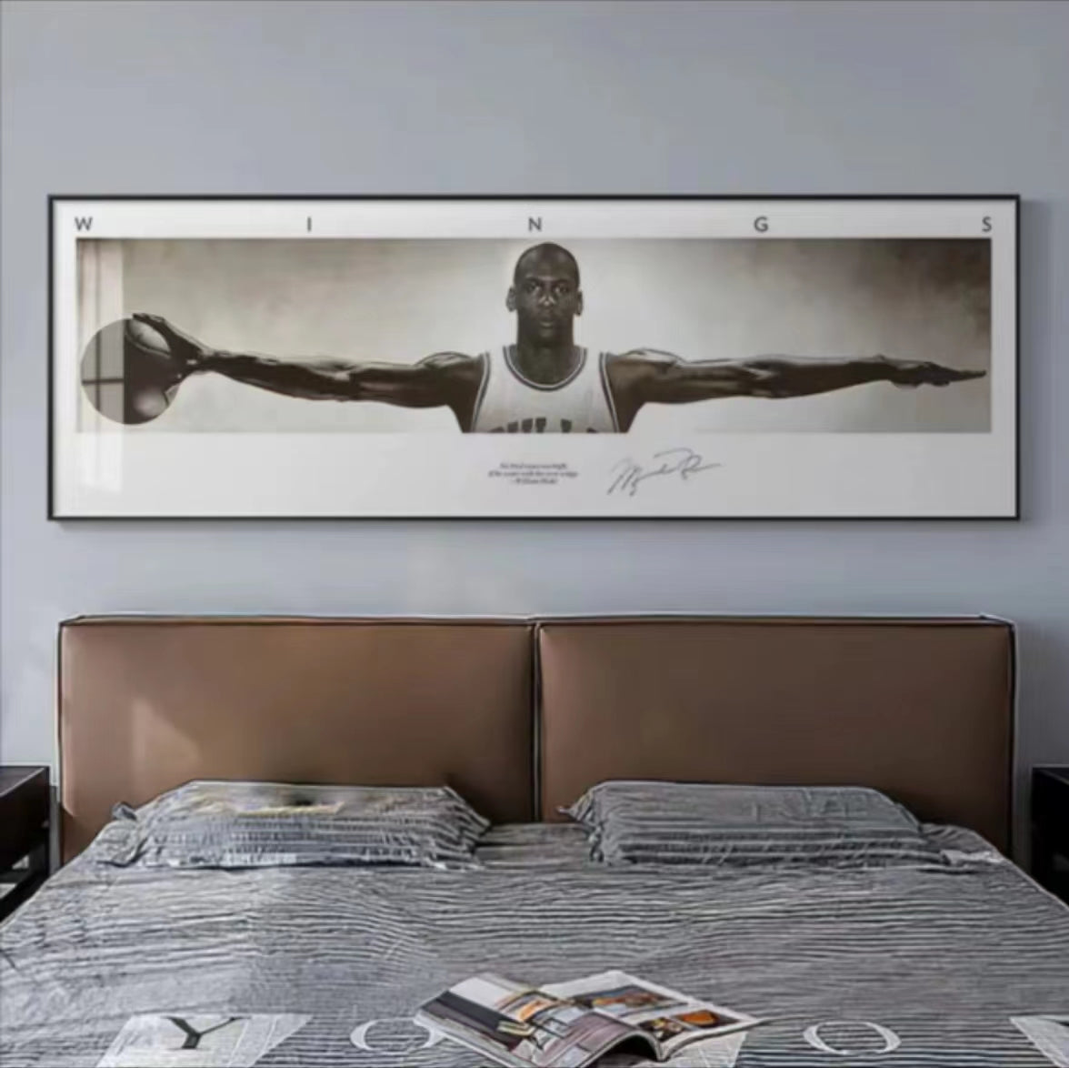 Michael Jordan Horizontal 3:1 WallArt