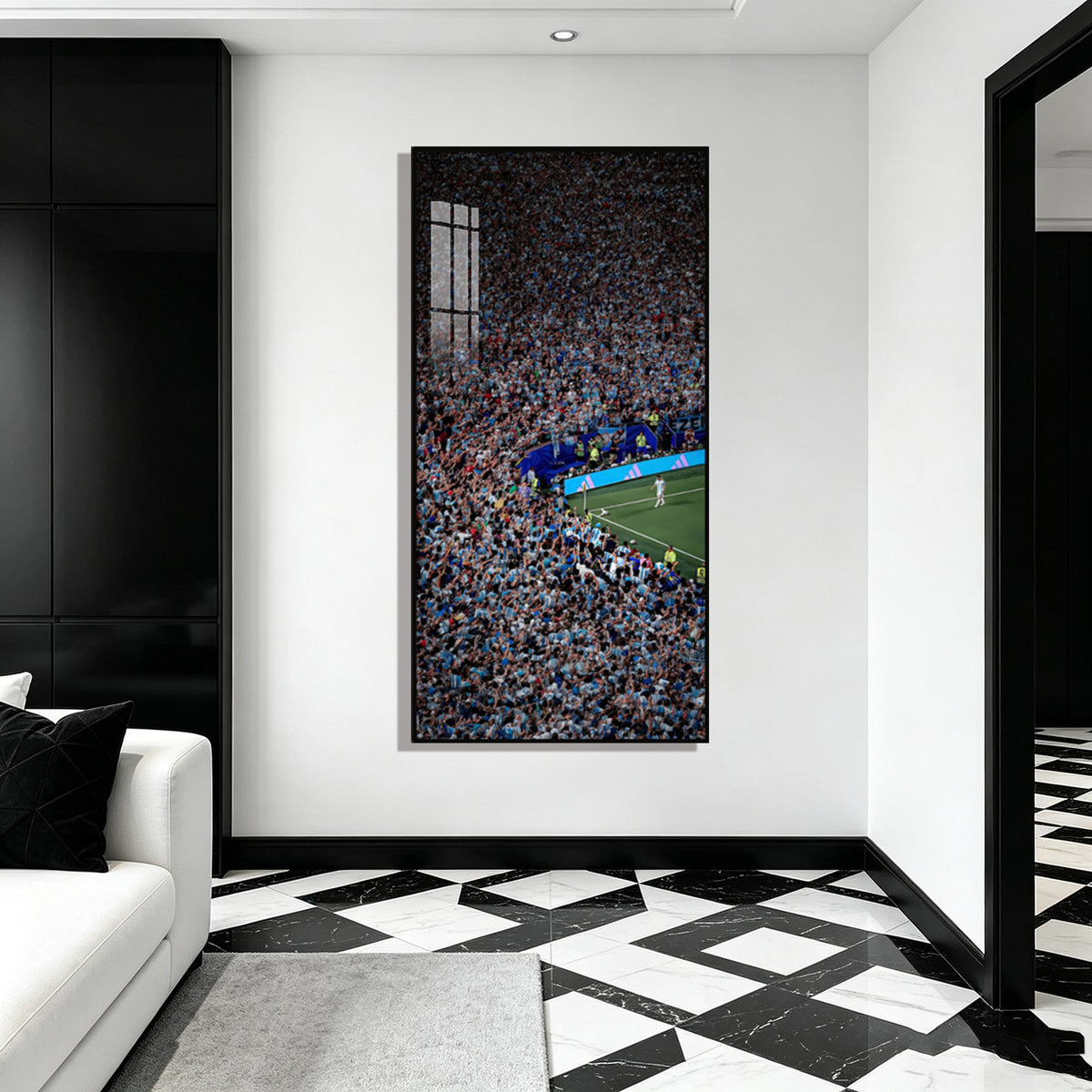 Messi Star Argentina World Cup Football Decorative Wall Art Poster