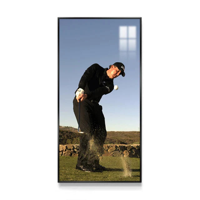 Phil Mickelson 2:1 WallArt - Crystal Porcelain Painting - Aluminum Frame