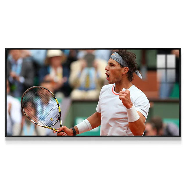 Rafael Nadal 2:1 WallArt - Crystal Porcelain Painting - Aluminum Frame