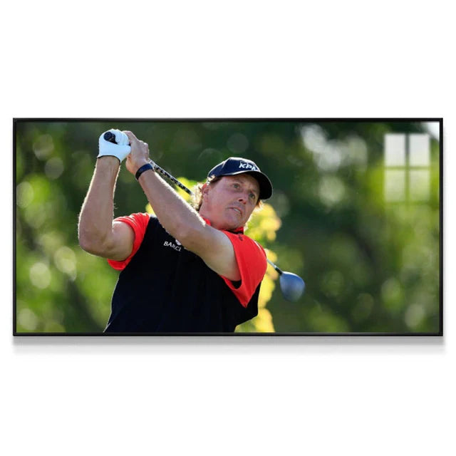 Phil Mickelson 2:1 WallArt - Crystal Porcelain Painting - Aluminum Frame