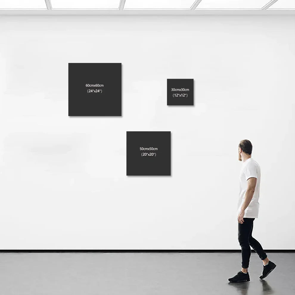 Cristiano Ronaldo 'SIU' 1:1 WallArt